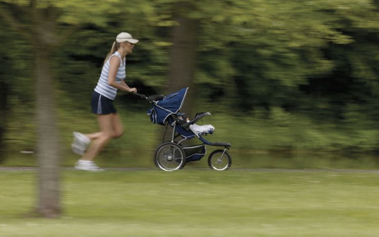 double jogging stroller