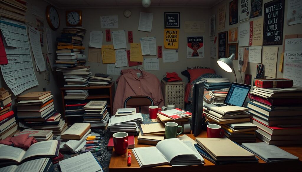 college finals chaos