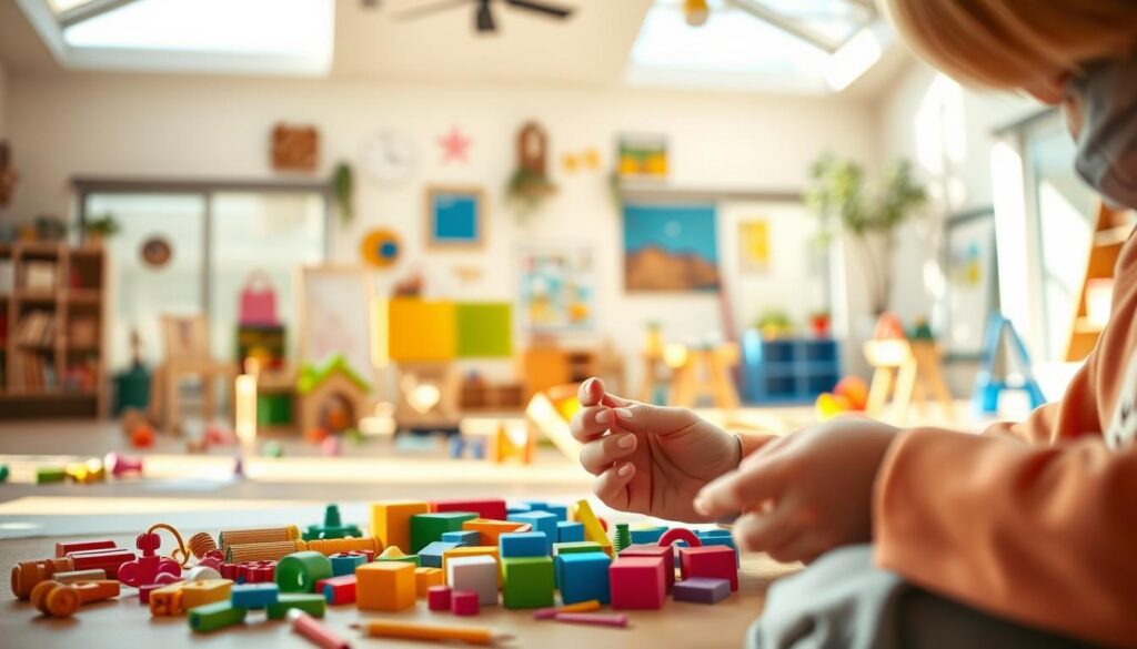 A serene, well-lit studio setting showcasing the delicate development of fine motor skills in a young preschooler. The middle ground features an array of educational toys, puzzles, and other engaging learning materials that encourage the exploration and refinement of these essential skills. The background depicts a warm, inviting space with natural lighting filtering through large windows, creating a calming, nurturing atmosphere conducive to focused play and skill-building. The overall scene conveys the importance of providing preschoolers with ample opportunities to practice and hone their fine motor abilities through playful, hands-on experiences. A serene, well-lit studio setting showcasing the delicate development of fine motor skills in a young preschooler. The middle ground features an array of educational toys, puzzles, and other engaging learning materials that encourage the exploration and refinement of these essential skills. The background depicts a warm, inviting space with natural lighting filtering through large windows, creating a calming, nurturing atmosphere conducive to focused play and skill-building. The overall scene conveys the importance of providing preschoolers with ample opportunities to practice and hone their fine motor abilities through playful, hands-on experiences.