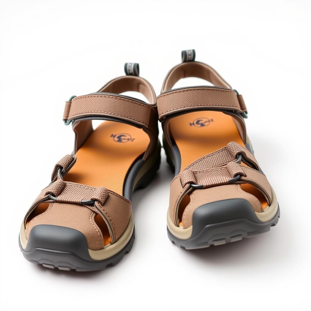 Comfortable walking sandals ideal for exploring Barcelona's streets and beaches Comfortable walking sandals ideal for exploring Barcelona's streets and beaches