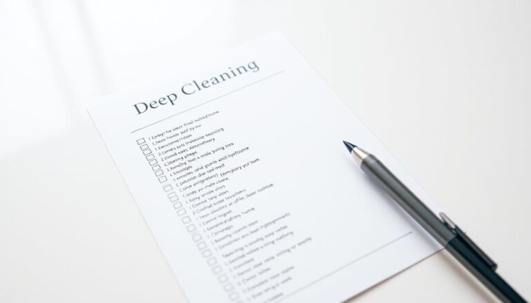 Deep Cleaning Checklists