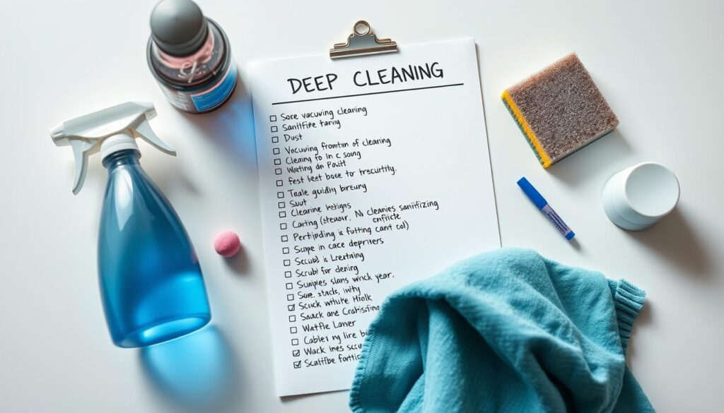 deep commitment to achieving a spotless home.