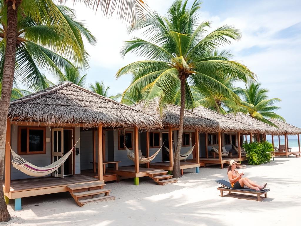 Budget beachside bungalows in Thailand Budget beachside bungalows in Thailand