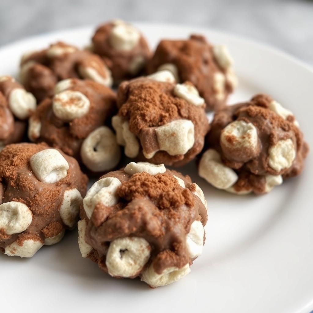 Edible moon rocks made from marshmallows and cereal as a space activity for kids Edible moon rocks made from marshmallows and cereal as a space activity for kids