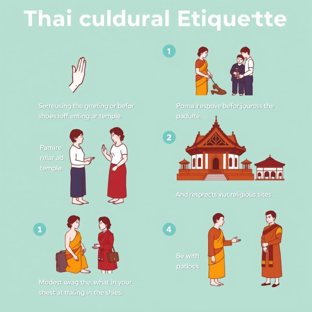Thai cultural etiquette practices including the wai greeting Thai cultural etiquette practices including the wai greeting