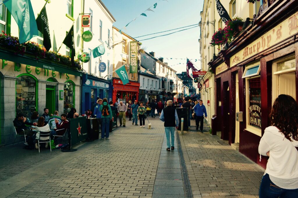 people walking on street during daytime people walking on street during daytime