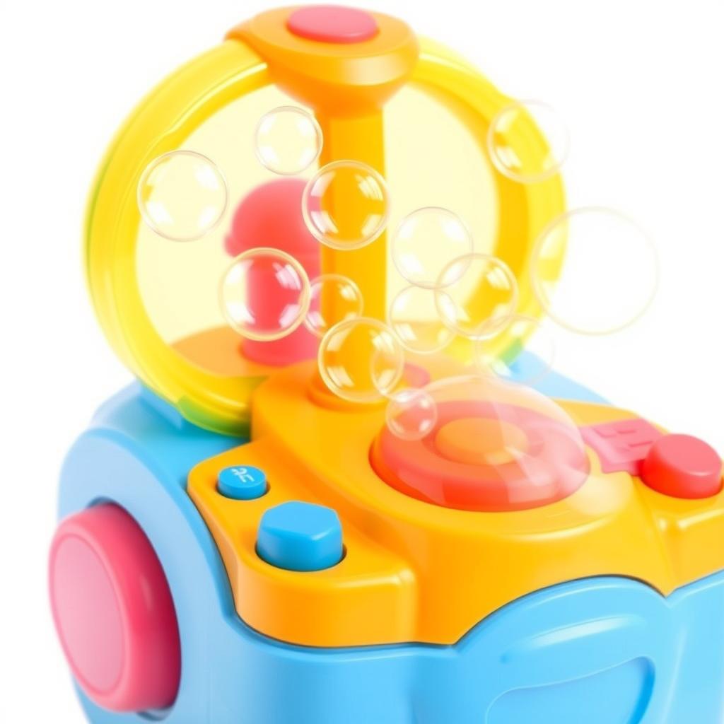Automatic bubble machine creating streams of bubbles Automatic bubble machine creating streams of bubbles