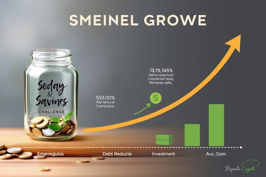 Financial growth journey from 30-day challenge to long-term wealth Financial growth journey from 30-day challenge to long-term wealth