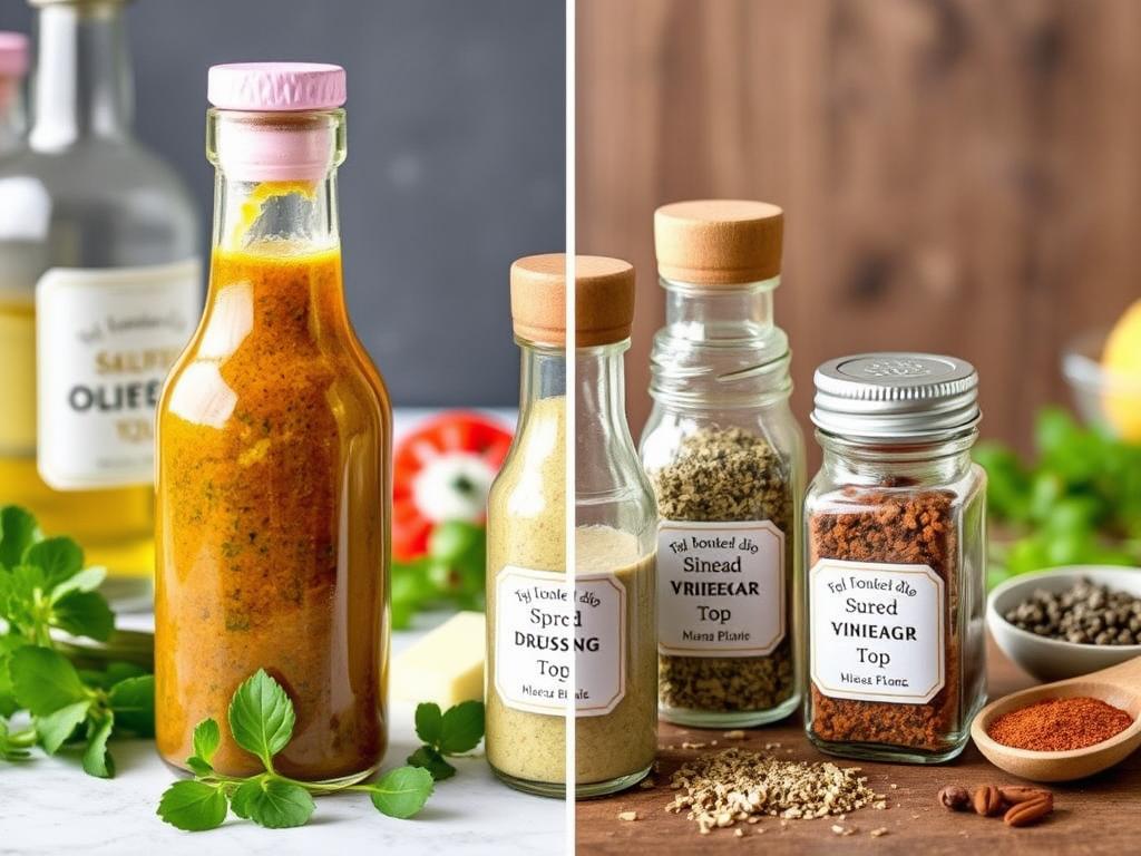 Homemade salad dressing and spice blends to save money on groceries Homemade salad dressing and spice blends to save money on groceries