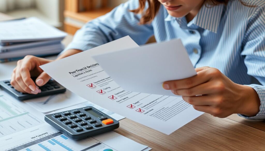 Person avoiding common debt payoff mistakes to pay off debt quickly Person avoiding common debt payoff mistakes to pay off debt quickly