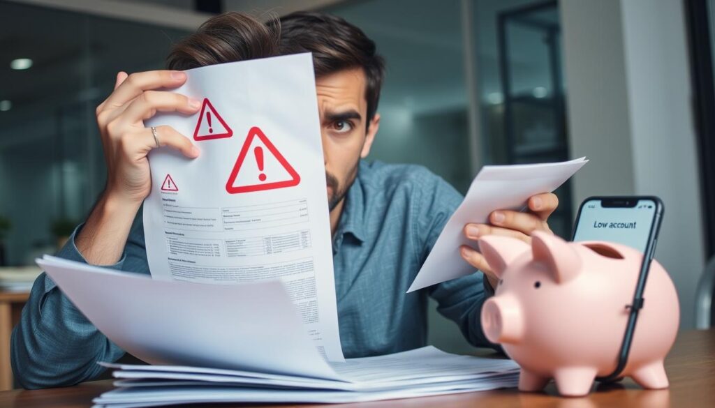 Person avoiding emergency fund mistakes