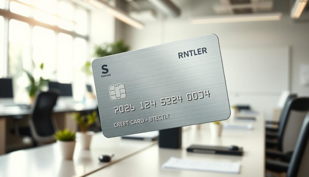 A credit card statement floats in a well-lit, professional office environment. The statement is displayed prominently, its elegant design featuring a sleek, metallic aesthetic with clean typography. The statement is set against a blurred background of organized desks, potted plants, and a large window providing natural lighting. The scene conveys a sense of financial sophistication and attention to detail, inviting the viewer to closely examine the document and understand its key components. The overall mood is calm, informative, and conducive to thoughtful financial analysis. A credit card statement floats in a well-lit, professional office environment. The statement is displayed prominently, its elegant design featuring a sleek, metallic aesthetic with clean typography. The statement is set against a blurred background of organized desks, potted plants, and a large window providing natural lighting. The scene conveys a sense of financial sophistication and attention to detail, inviting the viewer to closely examine the document and understand its key components. The overall mood is calm, informative, and conducive to thoughtful financial analysis.
