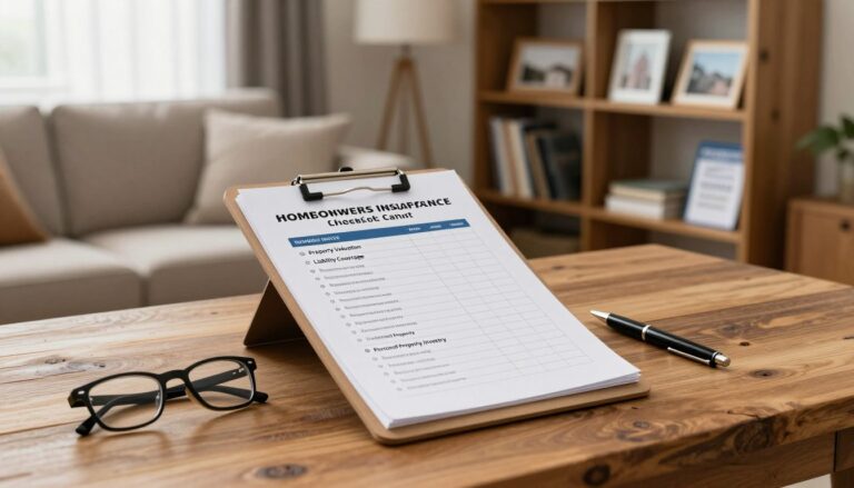 Homeowners Insurance Checklist