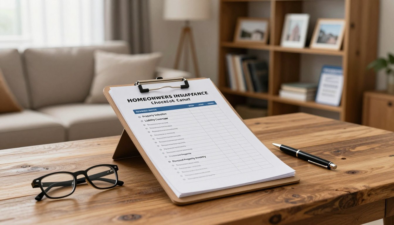 Homeowners Insurance Checklist