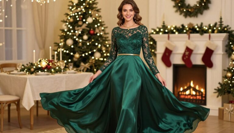 How to Style a Christmas Party Dress